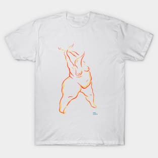 Stretching Bird T-Shirt